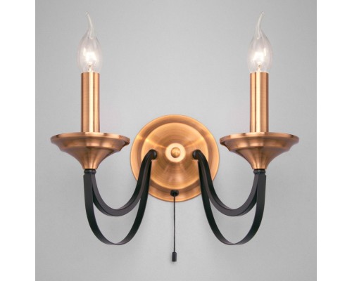 Бра Lazzaro 60098/2 черный Eurosvet