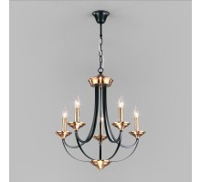 Подвесная люстра Lazzaro 60098/5 черный Eurosvet