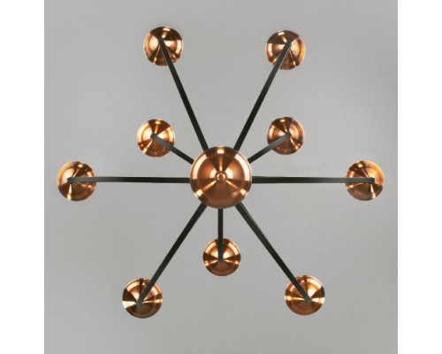 Подвесная люстра Lazzaro 60098/9 черный Eurosvet