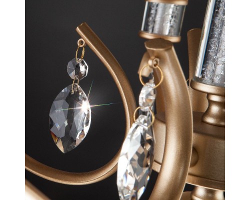 Подвесная люстра Alcamo 60103/5 перламутровое золото Eurosvet