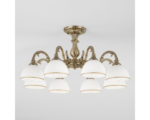 Потолочная люстра Caldera 60106/8 античная бронза Eurosvet