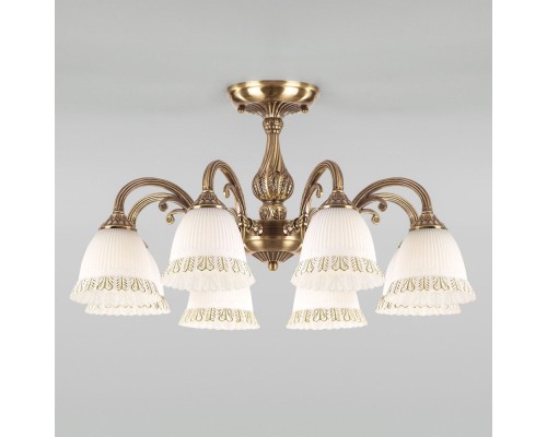 Потолочная люстра Campina 60107/8 античная бронза Eurosvet