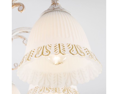 Потолочная люстра Campina 60107/8 белый с золотом Eurosvet