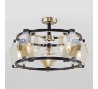 Потолочная люстра Aragon 60116/5 черный Eurosvet