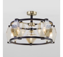 Потолочная люстра Aragon 60116/5 черный Eurosvet