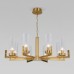 Подвесная люстра Arganie 60133/8 латунь Eurosvet