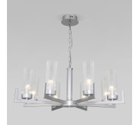 Подвесная люстра Arganie 60133/8 серебро Eurosvet