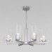 Подвесная люстра Arganie 60133/8 серебро Eurosvet