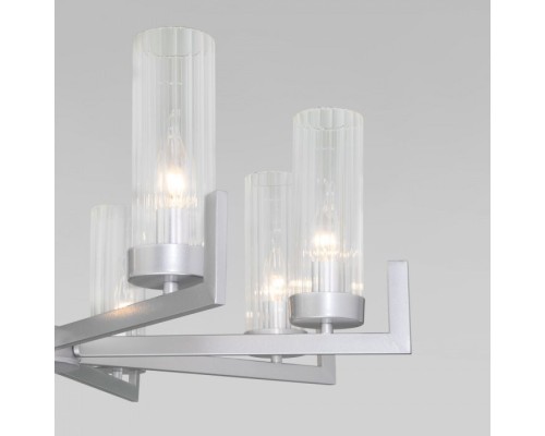 Подвесная люстра Arganie 60133/8 серебро Eurosvet