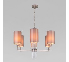 Подвесная люстра Soffio 60134/6 никель Eurosvet