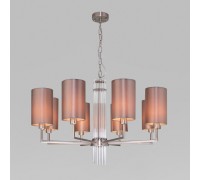 Подвесная люстра Soffio 60134/8 никель Eurosvet