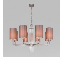 Подвесная люстра Soffio 60134/8 никель Eurosvet