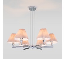 Подвесная люстра Peony 60136/6 хром/серый Eurosvet