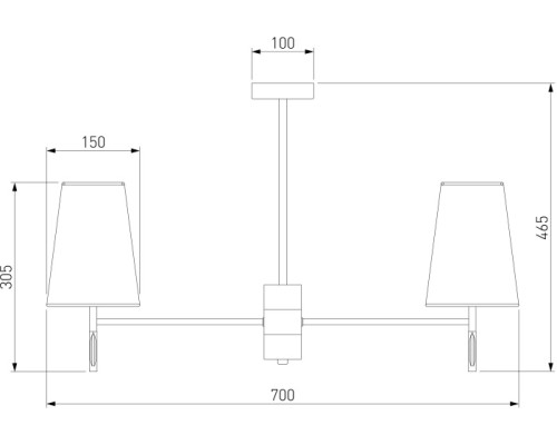 Потолочная люстра Milazzo 60137/6 хром Eurosvet