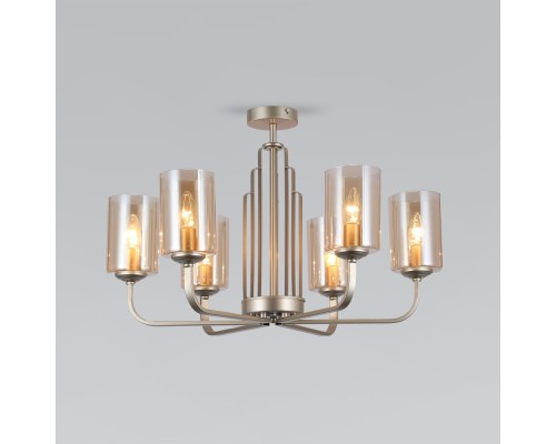 Потолочная люстра Defi 60138/6 перламутровое золото Eurosvet