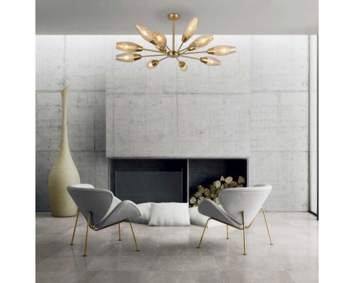 Потолочная люстра Thalia 60140/12 золото Eurosvet