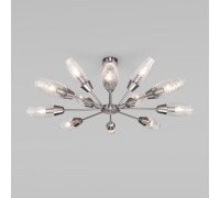 Потолочная люстра Thalia 60140/12 сатин-никель Eurosvet