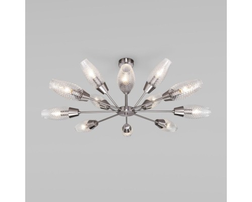 Потолочная люстра Thalia 60140/12 сатин-никель Eurosvet