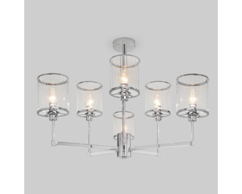 Потолочная люстра Inari 60144/6 хром Eurosvet