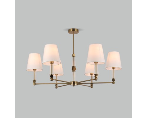 Потолочная люстра Conso 60145/6 латунь Eurosvet