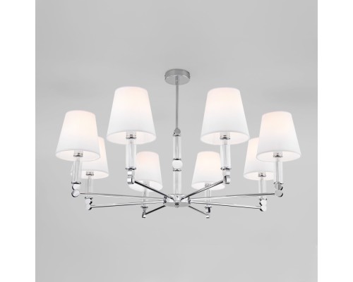 Потолочная люстра Conso 60145/8 хром Eurosvet