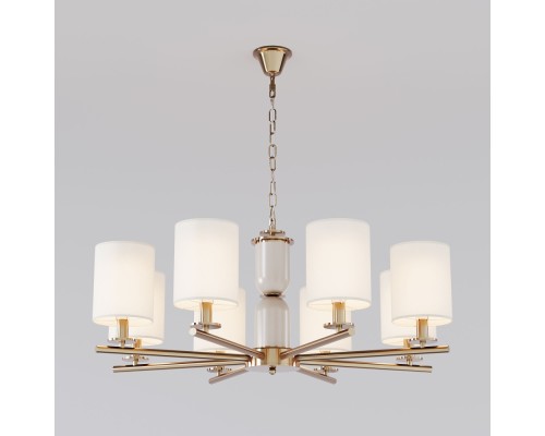 Подвесная люстра Caprera 60146/8 латунь Eurosvet