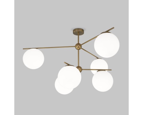 Потолочная люстра Marbella 60147/6 латунь Eurosvet