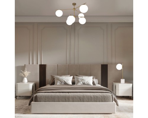 Потолочная люстра Marbella 60147/6 латунь Eurosvet