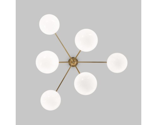 Потолочная люстра Marbella 60147/6 латунь Eurosvet