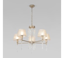 Подвесная люстра Charuel 60148/5 матовое золото Eurosvet