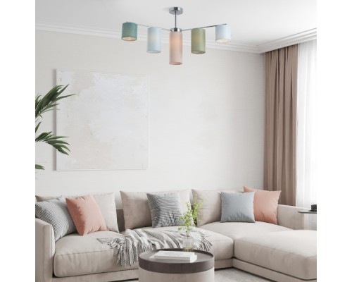 Потолочная люстра Pastel 60151/7 хром Eurosvet