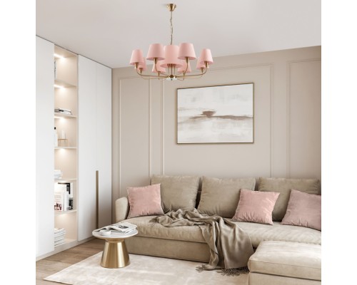 Подвесная люстра Milos 60154 латунь Eurosvet