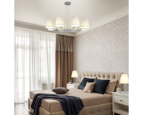 Подвесная люстра Amaretto 60155/8 хром Eurosvet