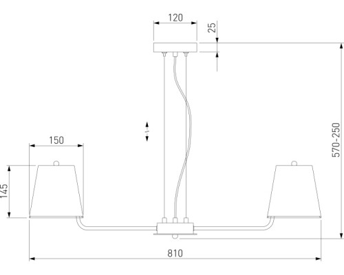 Подвесная люстра Amaretto 60155/8 хром Eurosvet