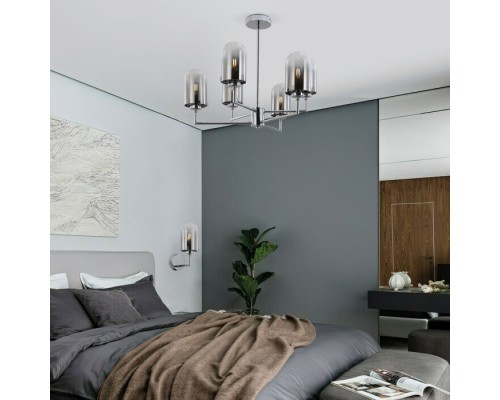 Потолочная люстра Pluto 60156/6 хром Eurosvet