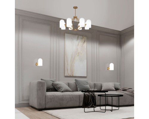 Потолочная люстра Bambola 60157/8 латунь Eurosvet