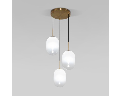 Подвесной светильник Loona 60161/3 латунь Eurosvet
