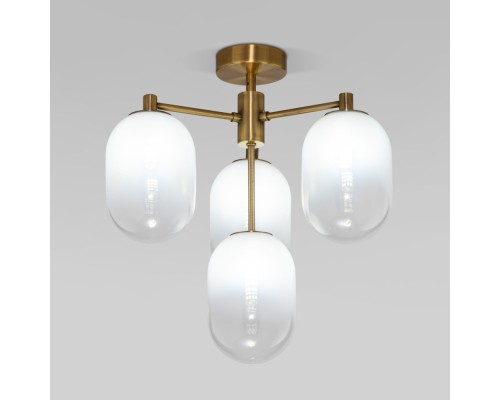 Потолочная люстра Loona 60161/4 латунь Eurosvet