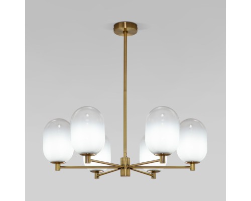 Потолочная люстра Loona 60161/6 латунь Eurosvet