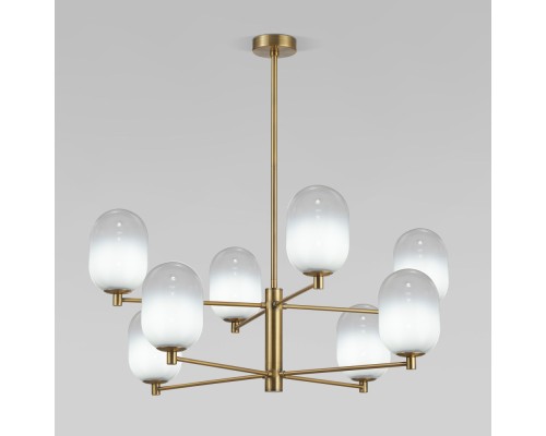 Потолочная люстра Loona 60161/8 латунь Eurosvet