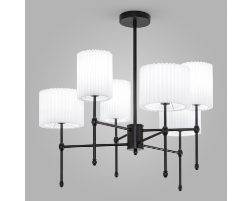 Потолочная люстра Notturno 60162/6 черный Eurosvet