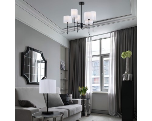 Потолочная люстра Notturno 60162/6 черный Eurosvet