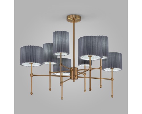 Потолочная люстра Notturno 60162/8 латунь Eurosvet