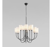 Подвесная люстра Abbey 60164/10 черный Eurosvet