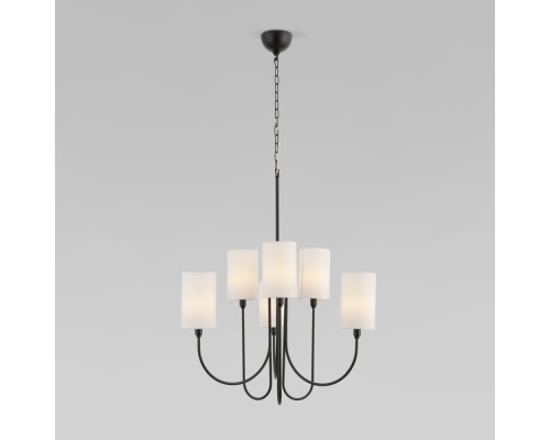 Подвесная люстра Abbey 60164/6 черный Eurosvet