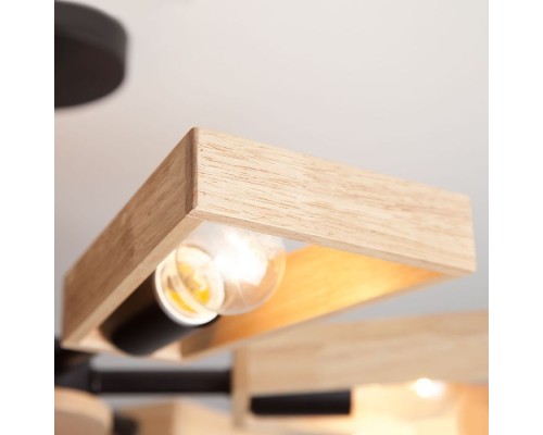 Потолочная люстра Klark 70056/6 черный Eurosvet