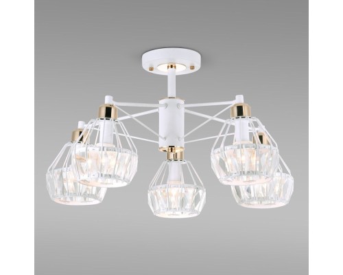 Потолочная люстра Lord 70075/5 белый Eurosvet