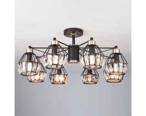 Потолочная люстра Lord 70075/8 черный Eurosvet