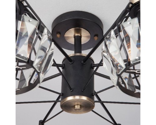 Потолочная люстра Lord 70075/8 черный Eurosvet