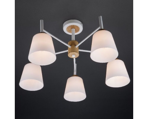 Потолочная люстра Fresco 70085/5 белый Eurosvet